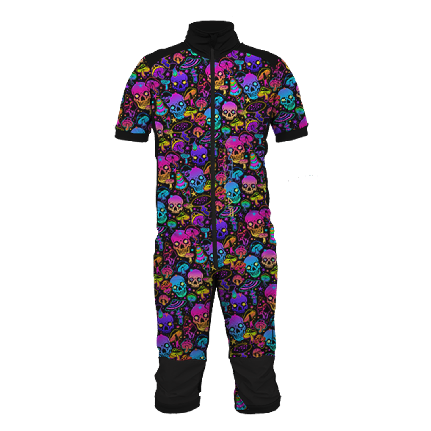 Freefly CF Short [M] Black/Cosmic Skulls Print