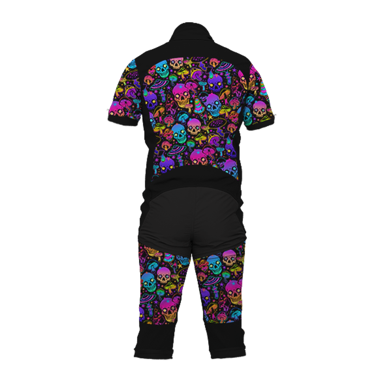 Freefly CF Short [M] Black/Cosmic Skulls Print