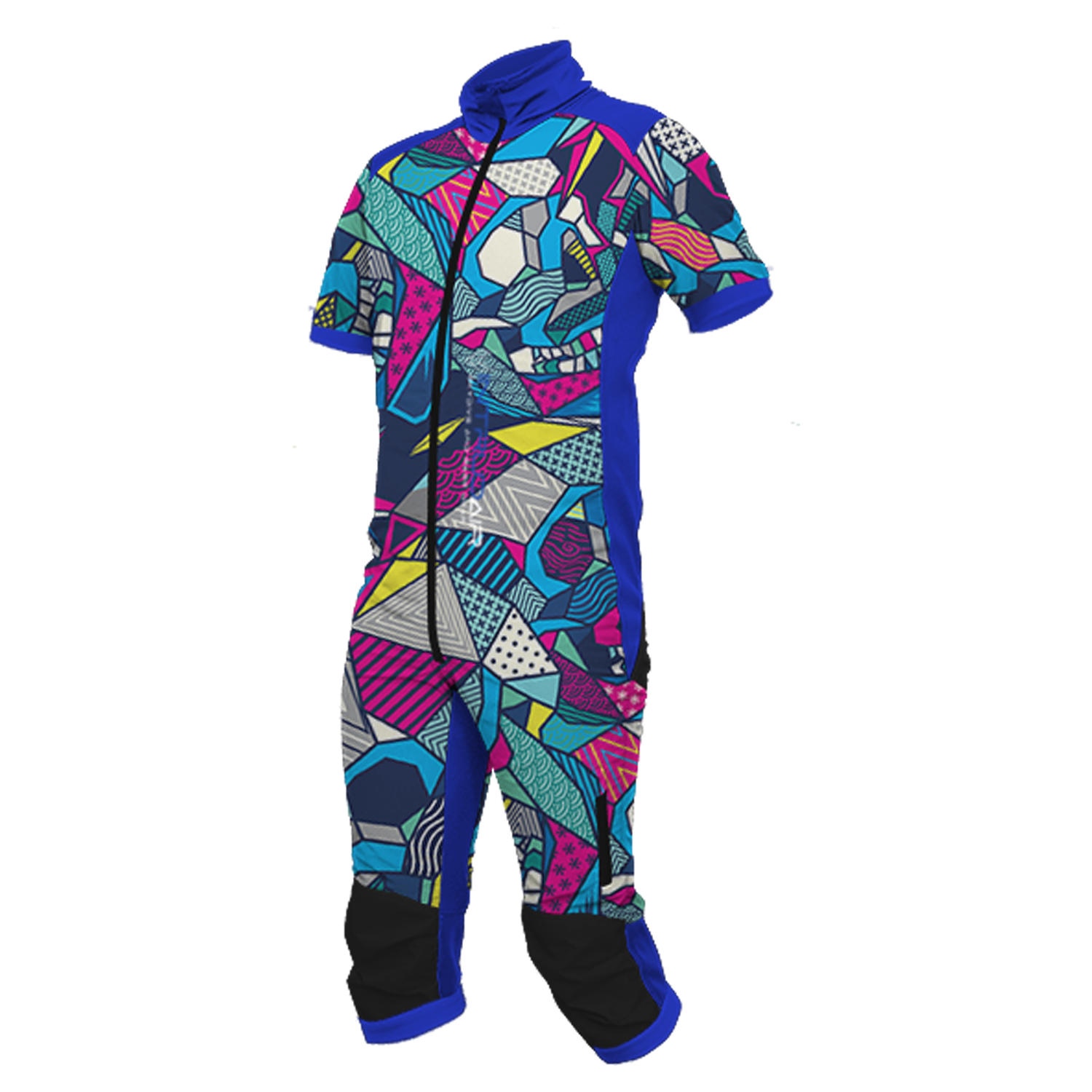 Freefly CF Short [L] Blue/Electric Chaos Print