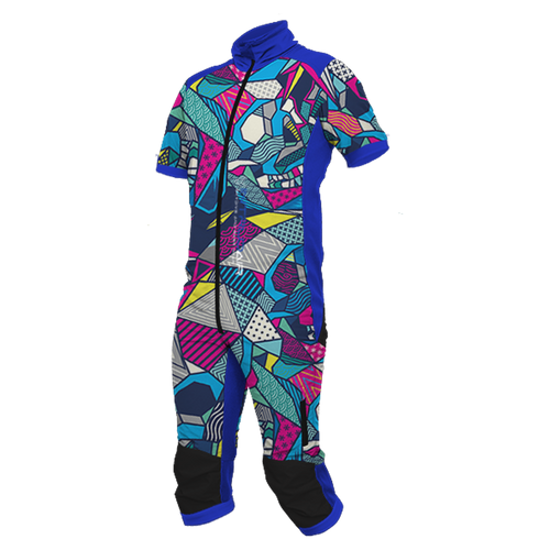 Freefly CF Short [L] Blue/Electric Chaos Print