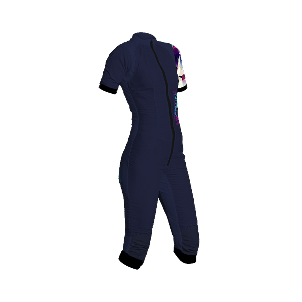 Freefly CF Short Female [S] Marine Blue/Pink Shards Printed Arm