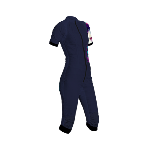 Freefly CF Short Female [S] Marine Blue/Pink Shards Printed Arm