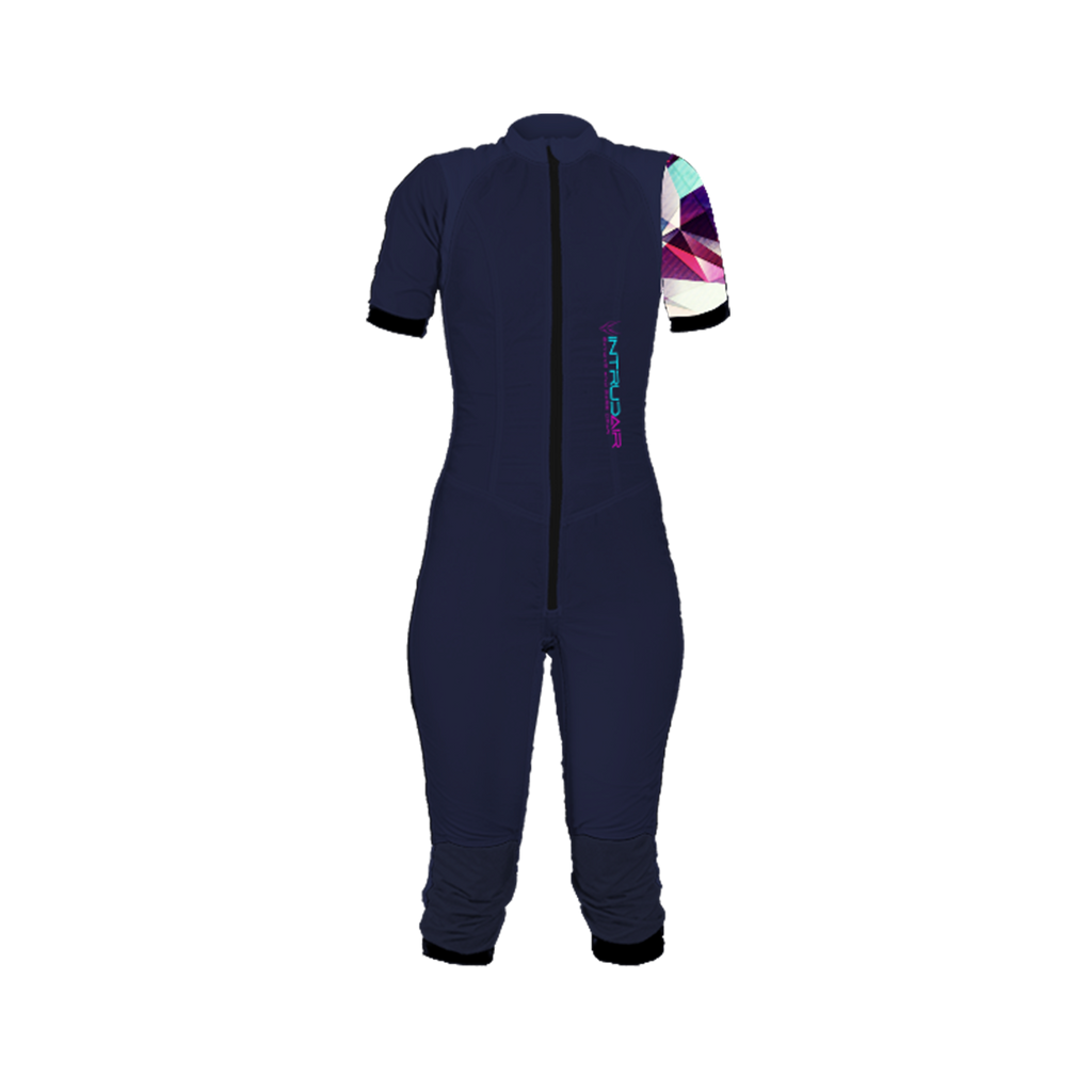 Freefly CF Short Female [S] Marine Blue/Pink Shards Printed Arm