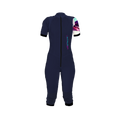 Freefly CF Short Female [S] Marine Blue/Pink Shards Printed Arm