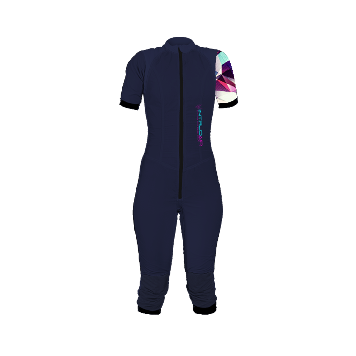 Freefly CF Short Female [S] Marine Blue/Pink Shards Printed Arm