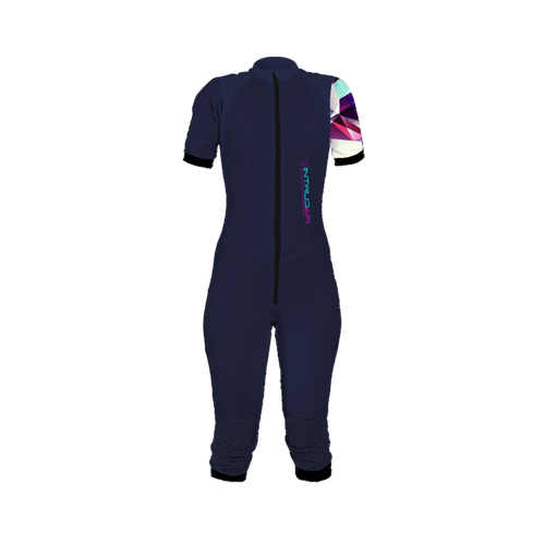Freefly CF Short Female [S] Marine Blue/Pink Shards Printed Arm