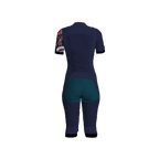 Freefly CF Short Female [S] Marine Blue/Skull Rose Printed Arm