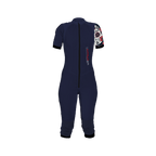 Freefly CF Short Female [S] Marine Blue/Skull Rose Printed Arm
