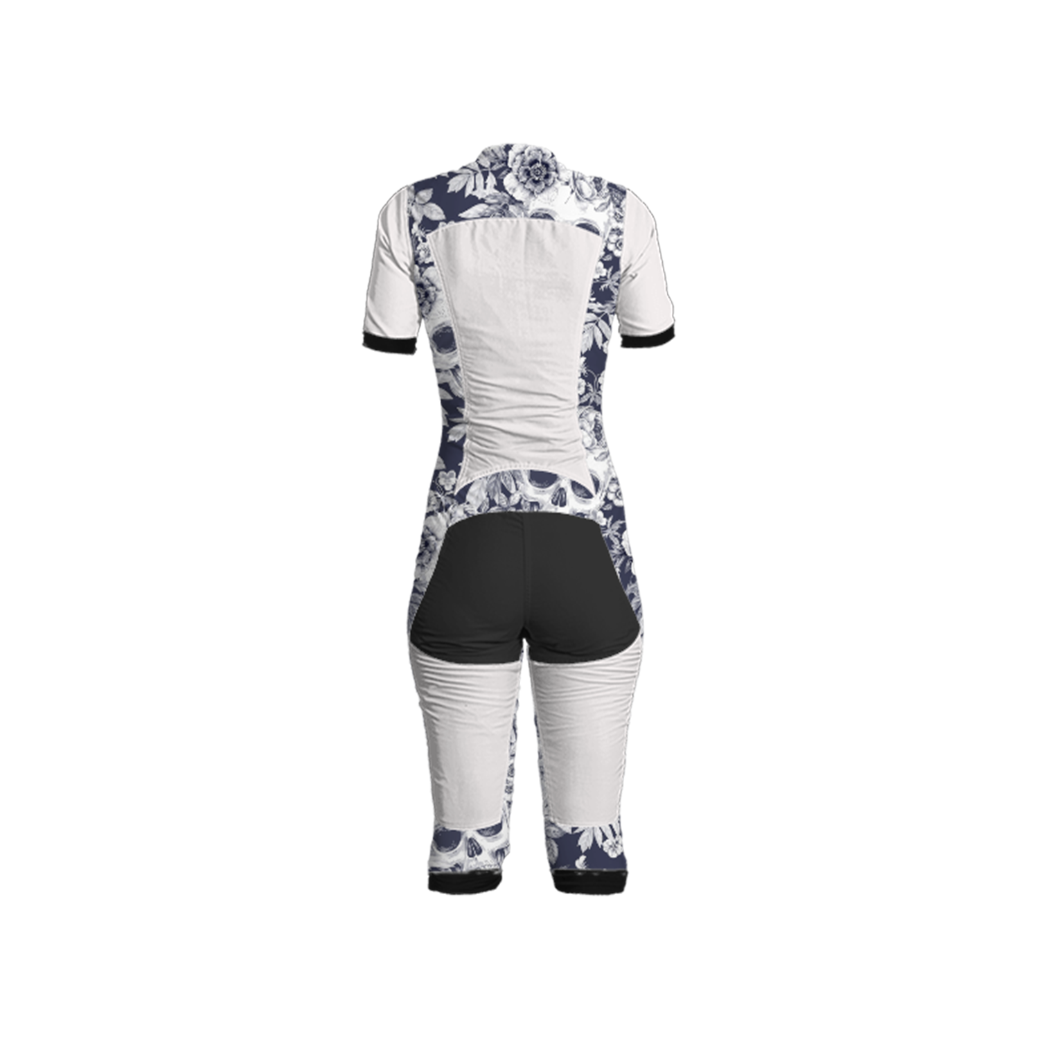 Freefly CF Short Female [M] White/White Lotus Print