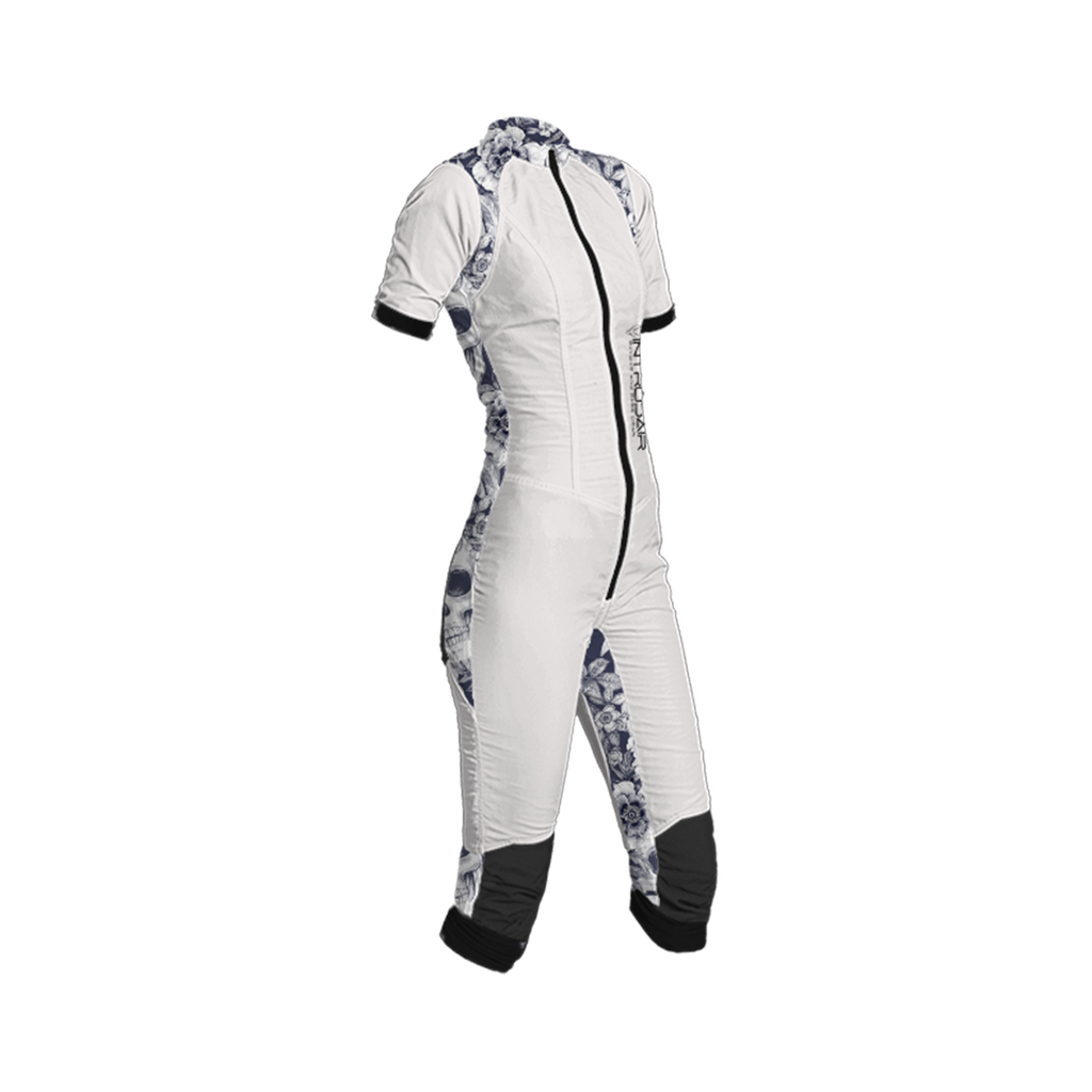 Freefly CF Short Female [M] White/White Lotus Print