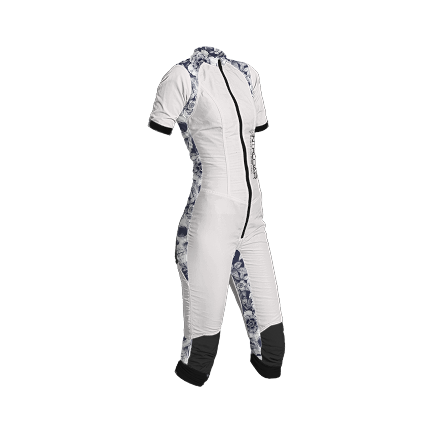 Freefly CF Short Female [M] White/White Lotus Print