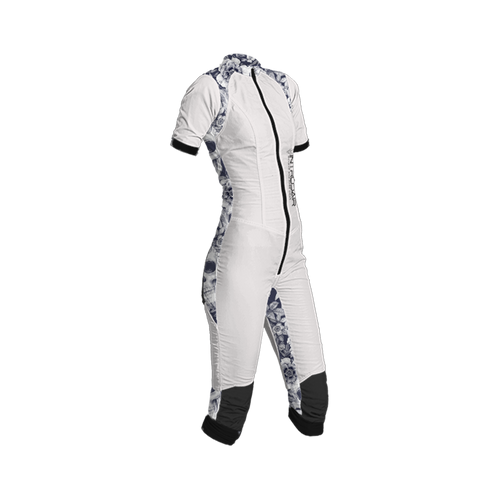 Freefly CF Short Female [M] White/White Lotus Print