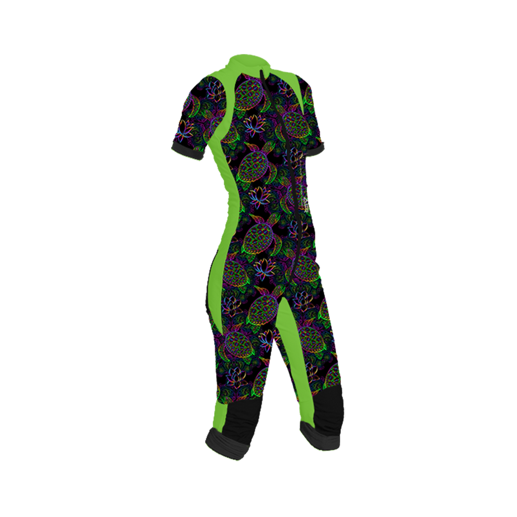 Freefly CF Short Female [S] Green/Space Turtle Print
