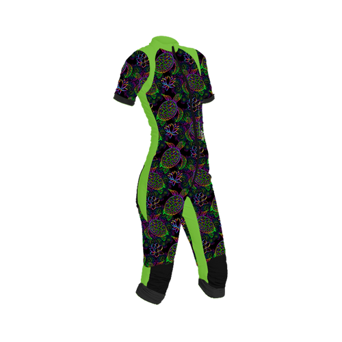 Freefly CF Short Female [S] Green/Space Turtle Print