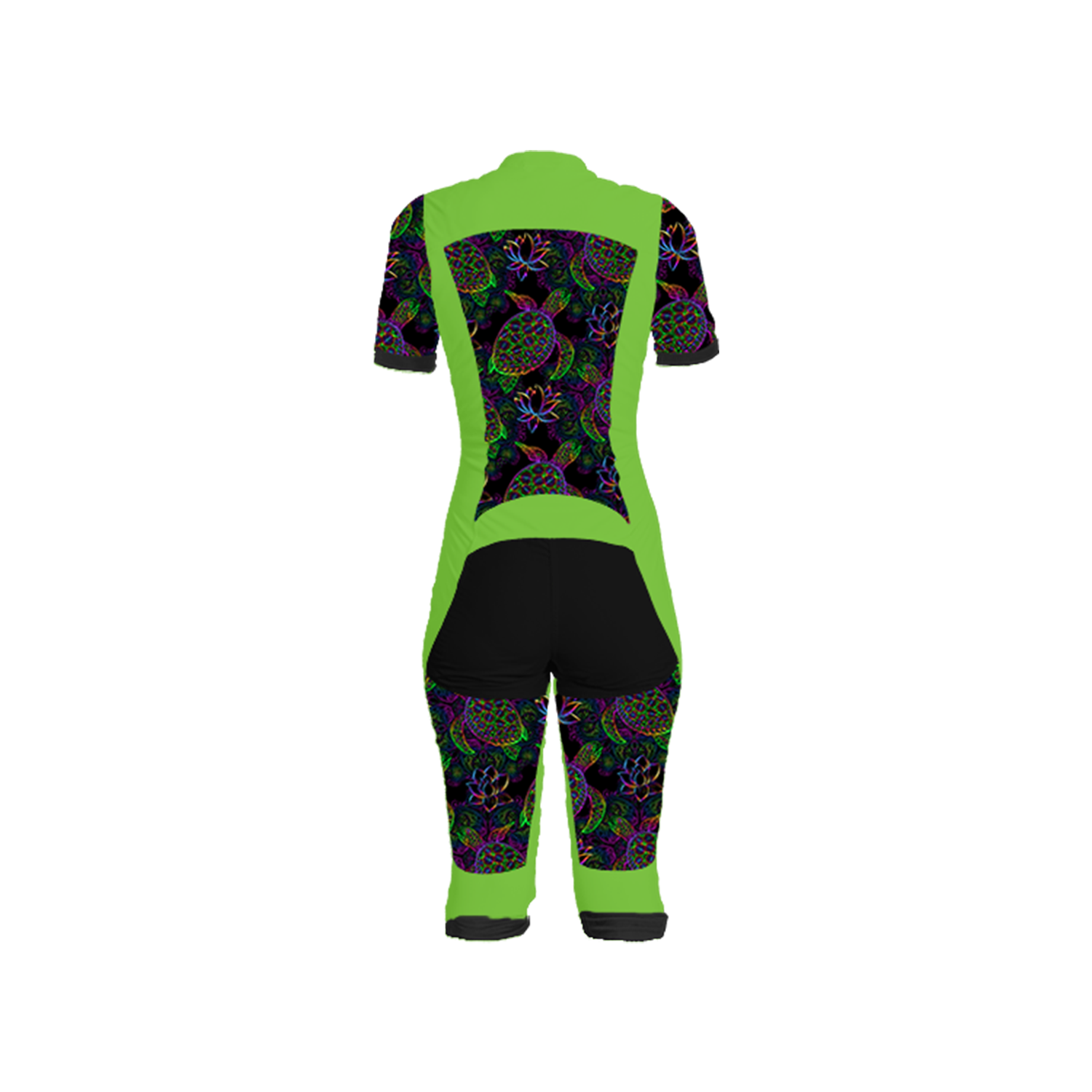 Freefly CF Short Female [S] Green/Space Turtle Print