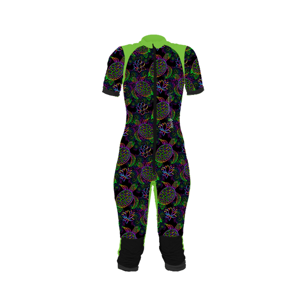 Freefly CF Short Female [S] Green/Space Turtle Print