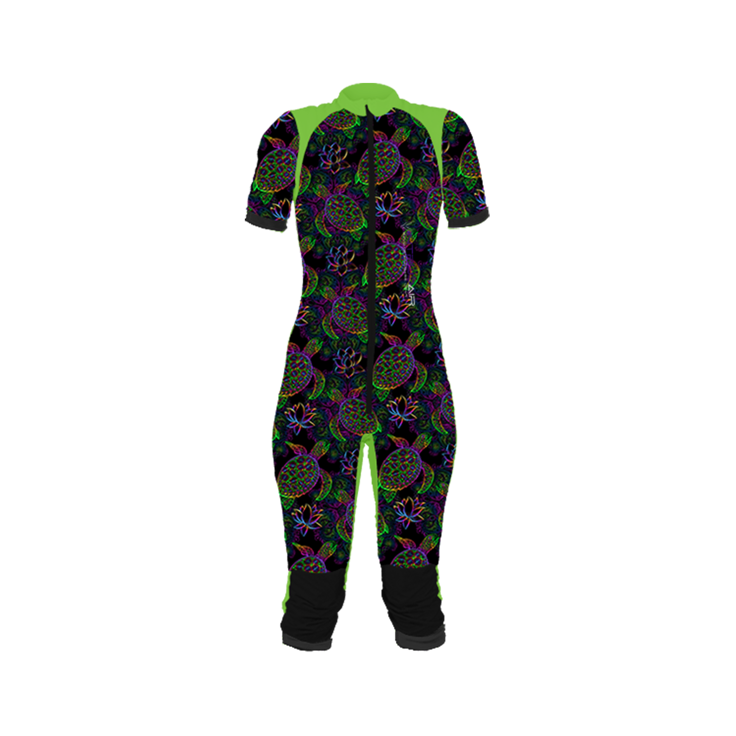 Freefly CF Short Female [S] Green/Space Turtle Print