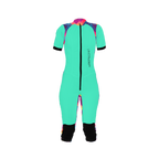 Freefly CF Short Female [S] Aqua/Colour Lines Print