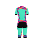 Freefly CF Short Female [S] Aqua/Colour Lines Print
