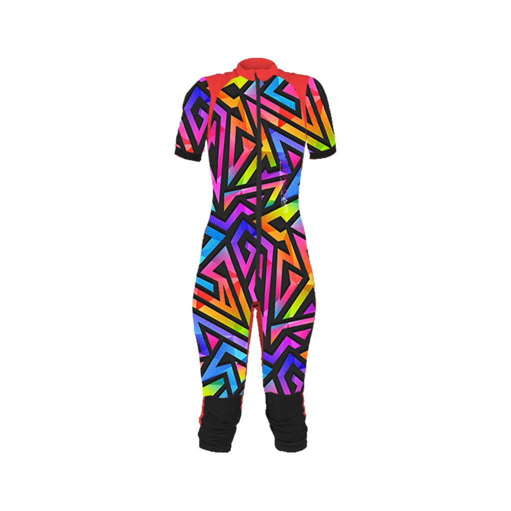 Freefly CF Short Female [M] Red/Colour Void Print