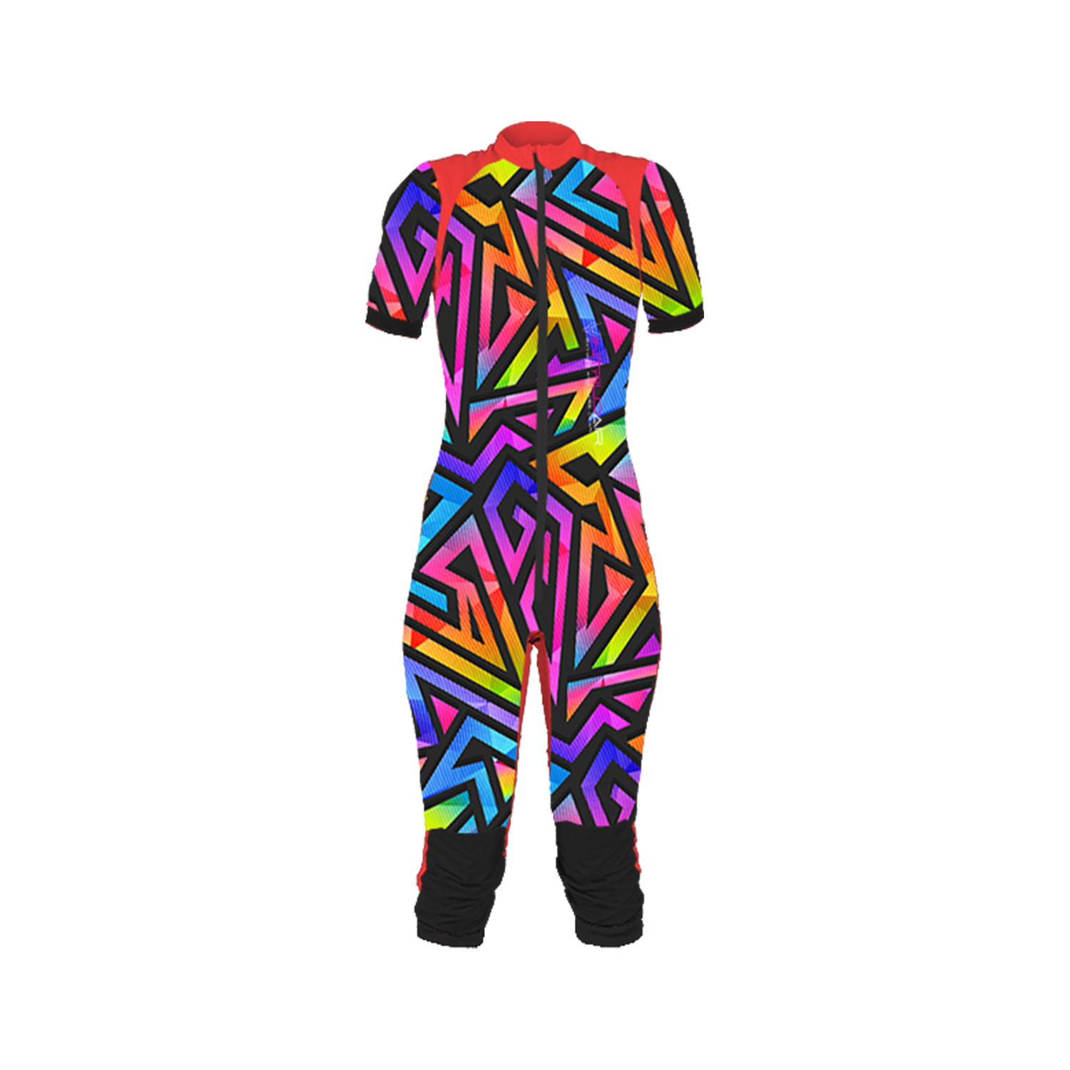 Freefly CF Short Female [M] Red/Colour Void Print