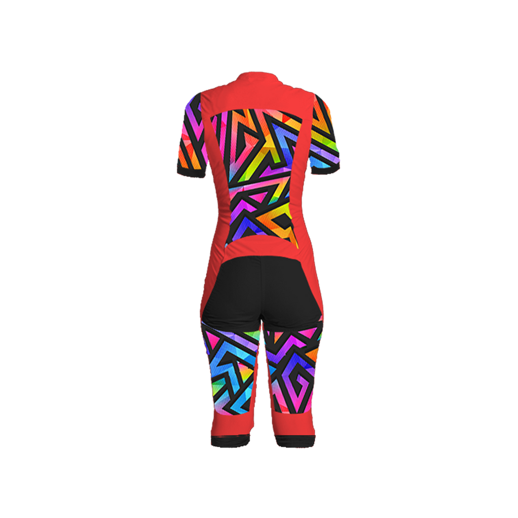 Freefly CF Short Female [M] Red/Colour Void Print