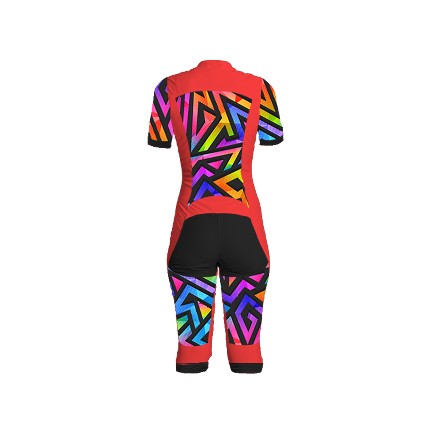 Freefly CF Short Female [M] Red/Colour Void Print
