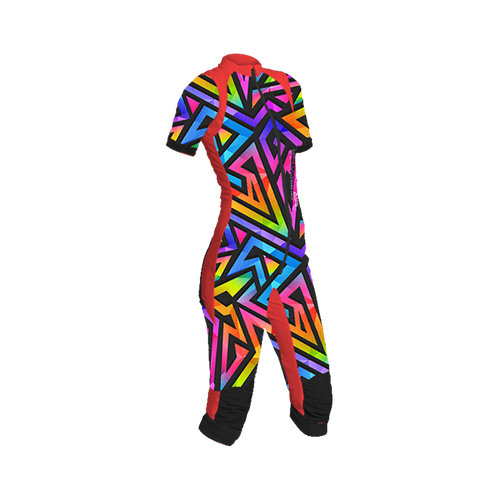 Freefly CF Short Female [M] Red/Colour Void Print