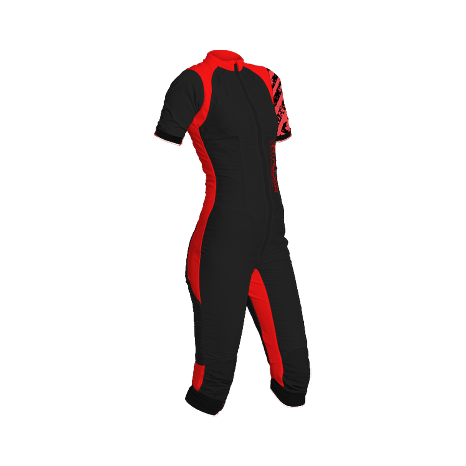 Freefly CF Short Female [S] Black/Red Fragment Printed Arm