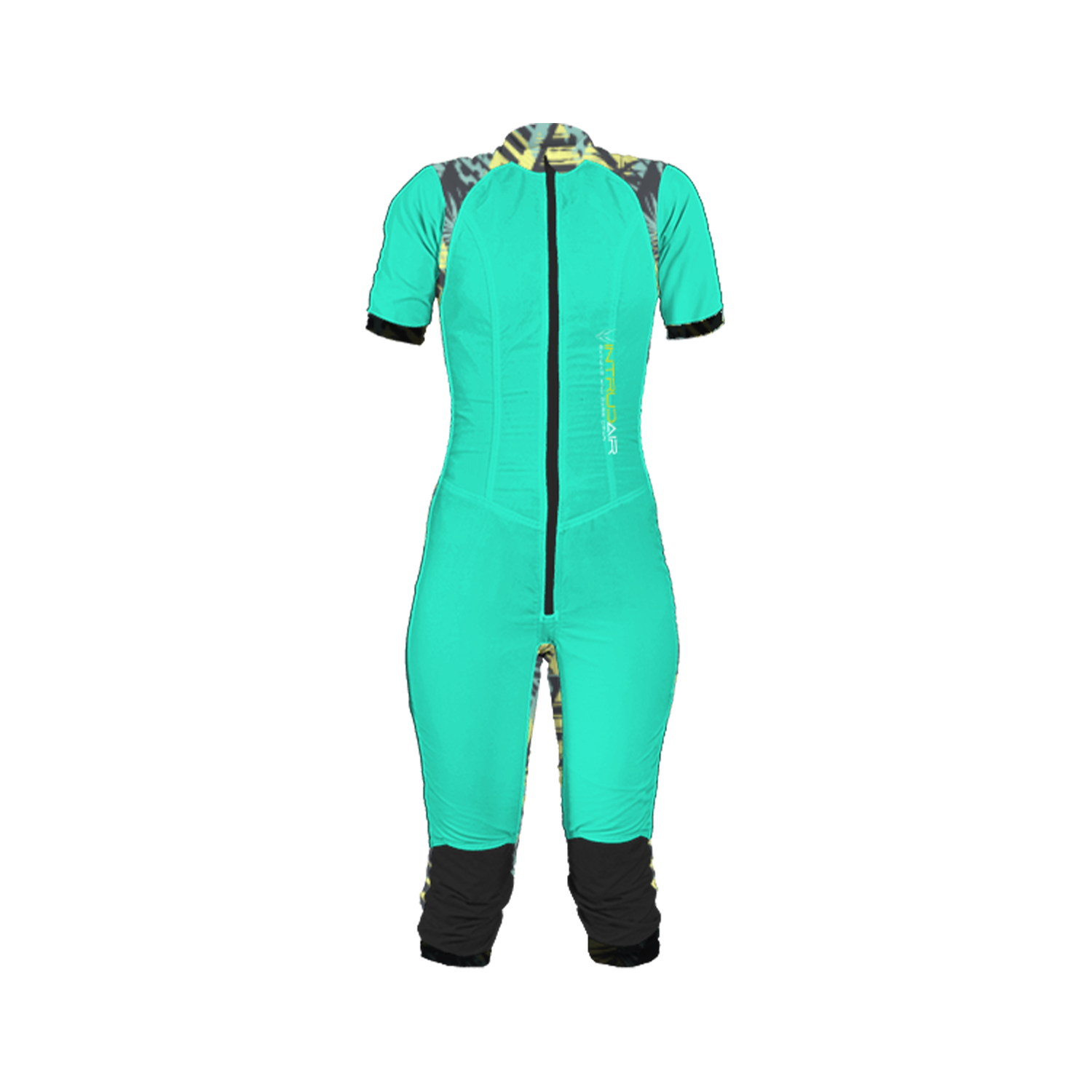 Freefly CF Short Female [L] Cyan/Topical Burst Print