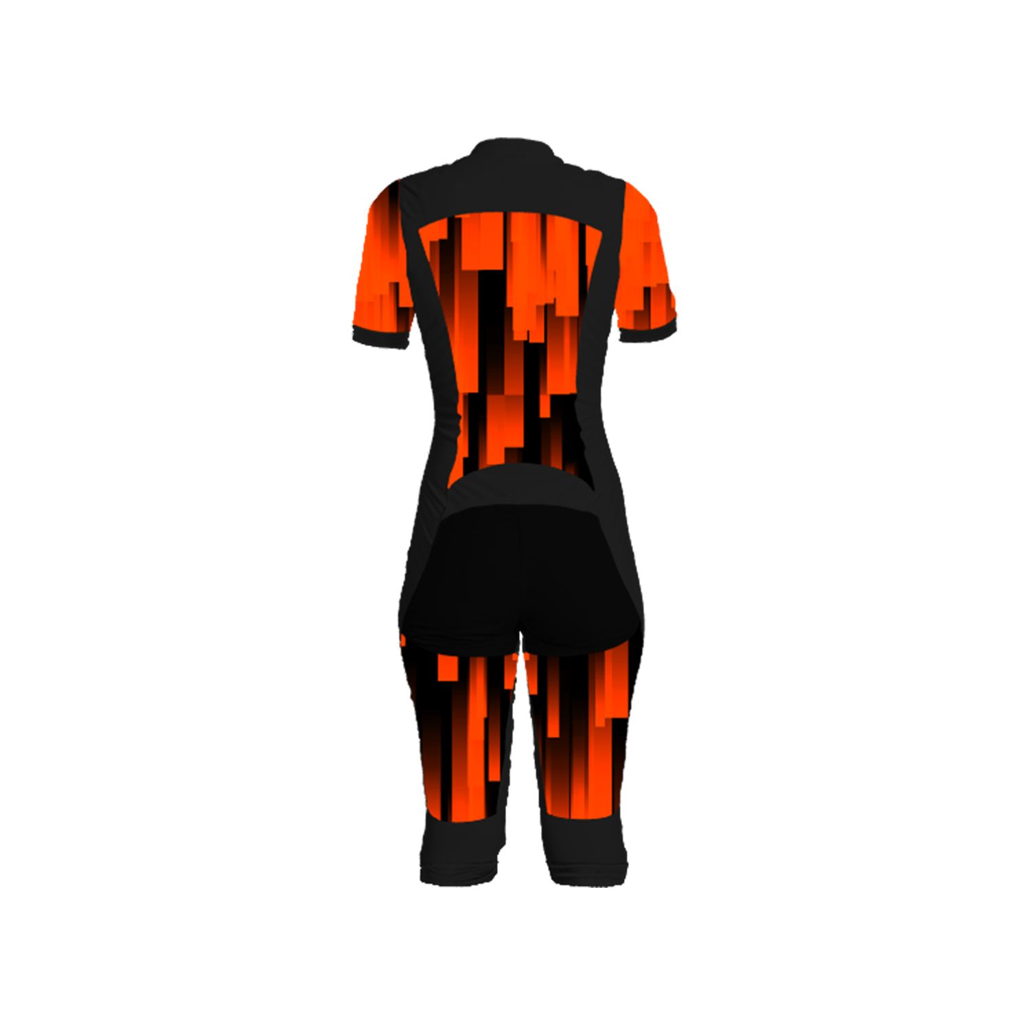 Freefly CF Short Female [S] Black/Orange Rain Print
