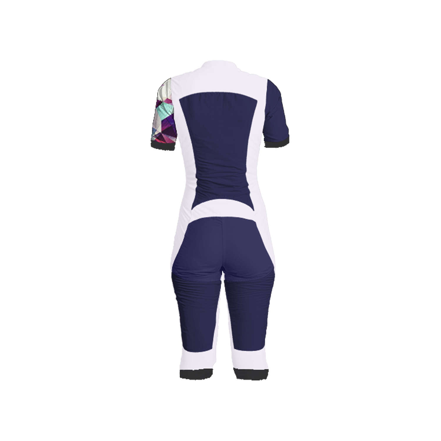 Freefly CF Short Female [L] Marine BLue/Pink Shards Arm Print