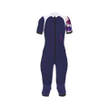 Freefly CF Short Female [L] Marine BLue/Pink Shards Arm Print