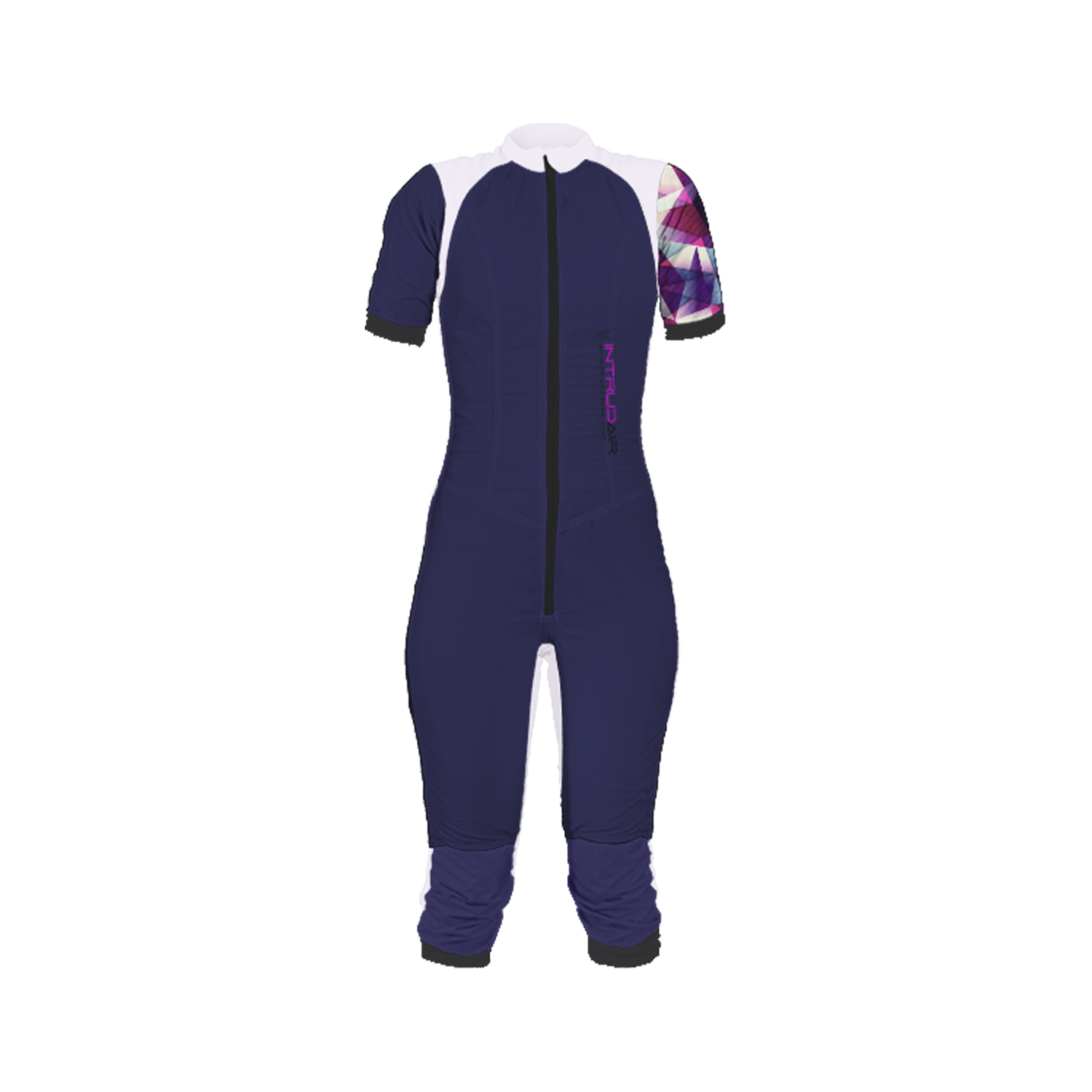 Freefly CF Short Female [L] Marine BLue/Pink Shards Arm Print