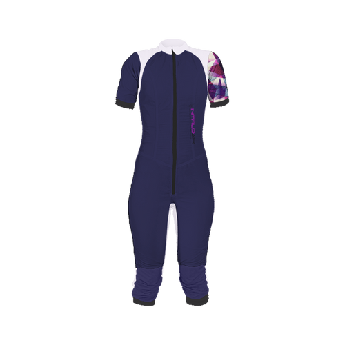 Freefly CF Short Female [L] Marine BLue/Pink Shards Arm Print