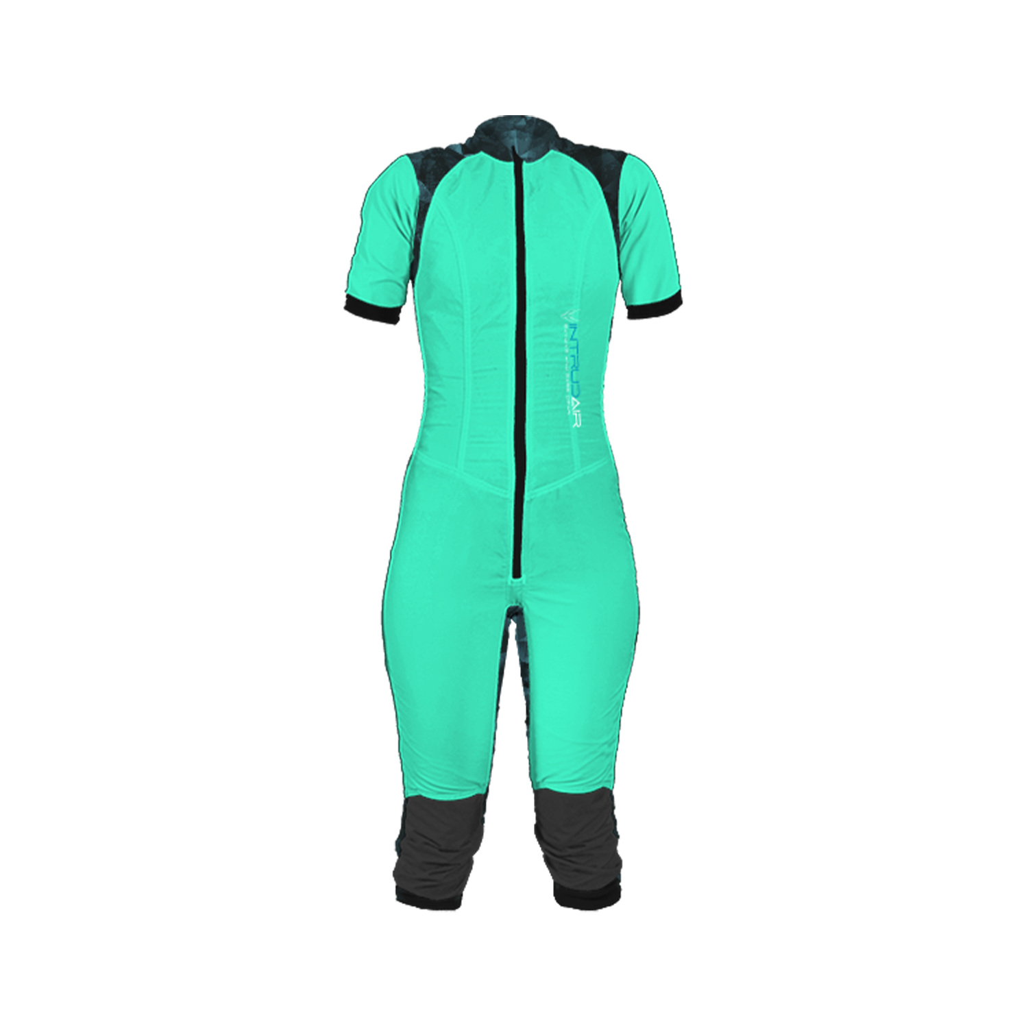 Freefly CF Short Female [M] Aqua/Cyan Fracture Print