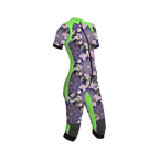 Freefly CF Short Female [M] Green/Floral Mandala Print