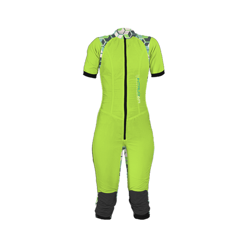 Freefly CF Short Female [M] Apple Green/Green Grid Print