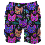 Intrudair Cargo Shorts (Cosmic Cats)