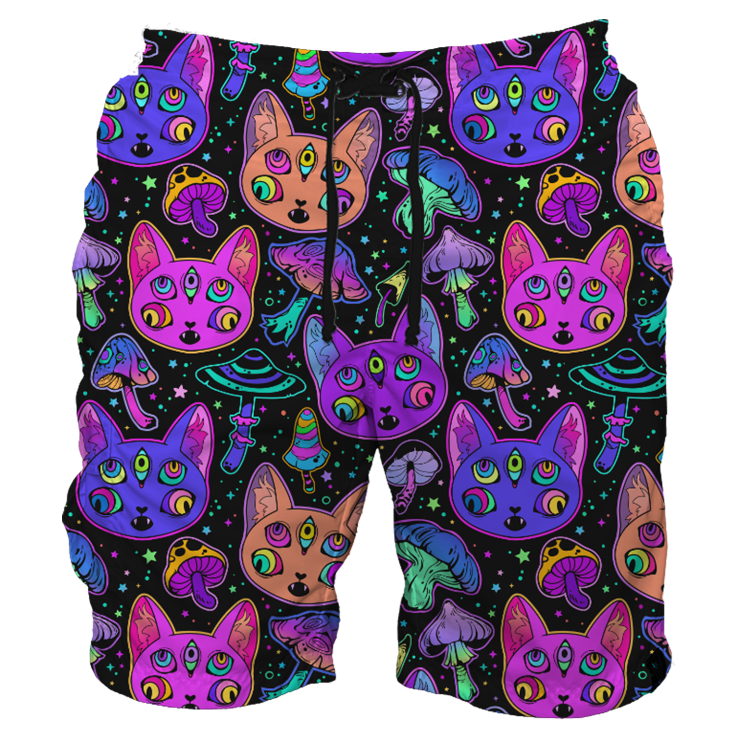 Intrudair Cargo Shorts (Cosmic Cats)