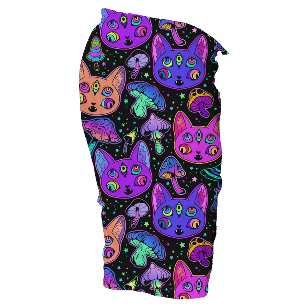 Intrudair Cargo Shorts (Cosmic Cats)