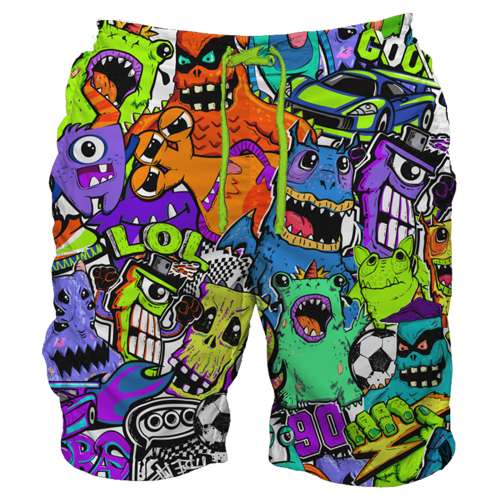 Intrudair Cargo Shorts (Monster Mash)