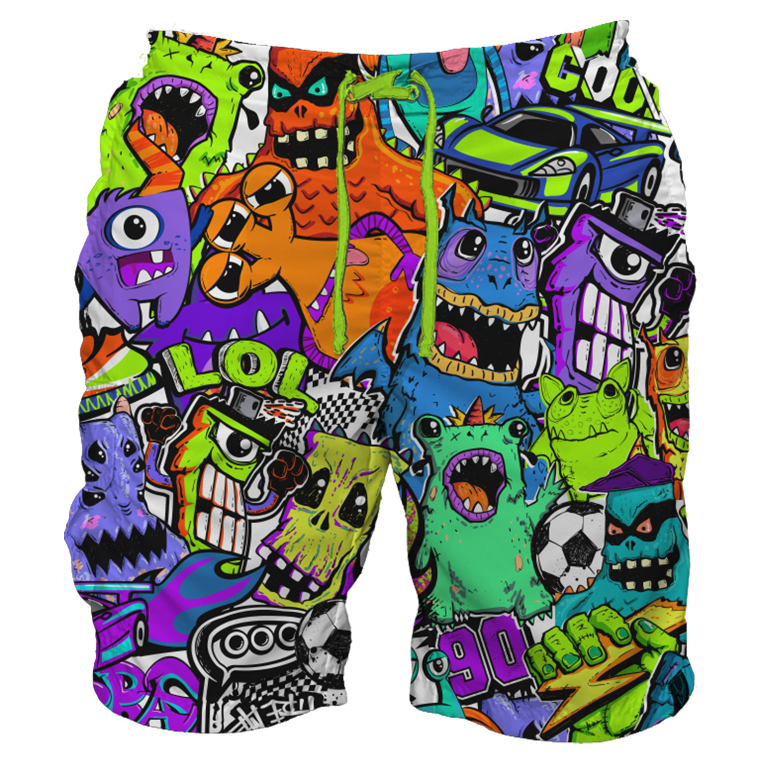 Intrudair Cargo Shorts (Monster Mash)