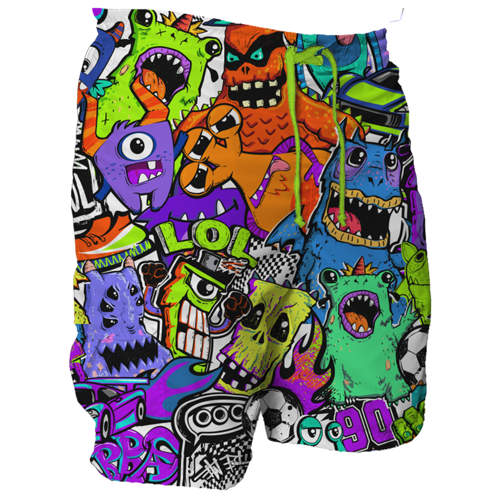 Intrudair Cargo Shorts (Monster Mash)