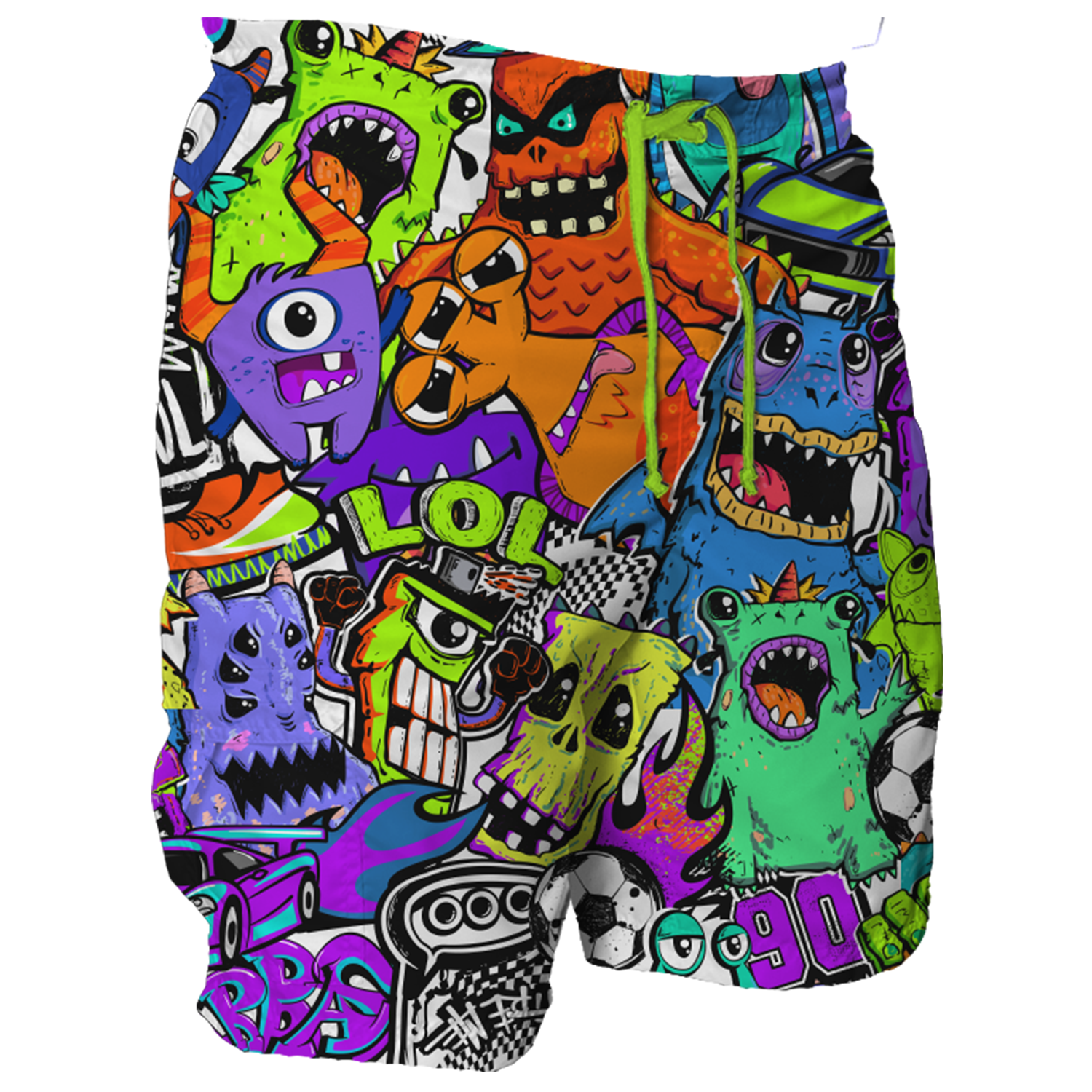 Intrudair Cargo Shorts (Monster Mash)