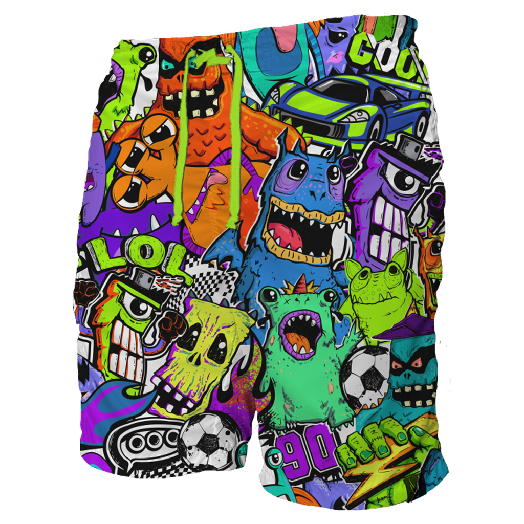 Intrudair Cargo Shorts (Monster Mash)