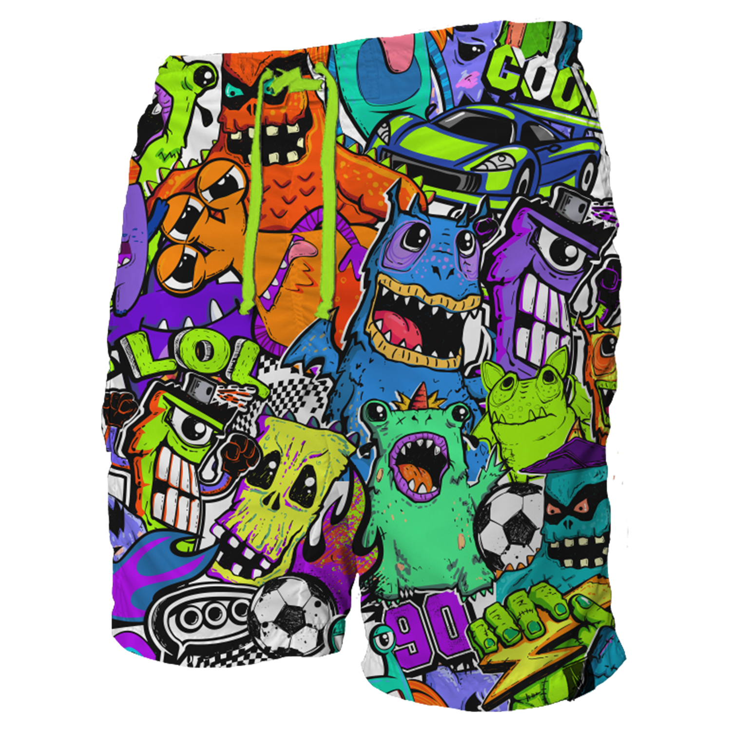 Intrudair Cargo Shorts (Monster Mash)