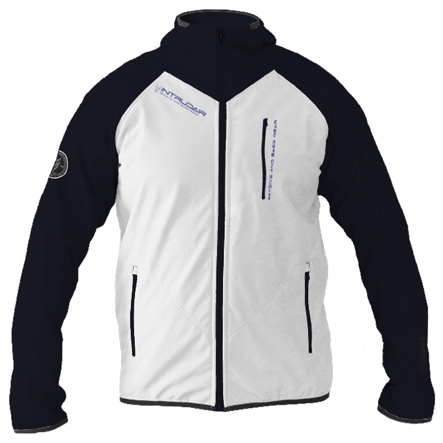 Intrudair® Female Softshell Darkblue/White [Hood]
