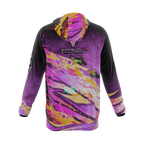 Intrudair® [Pre-Order] DaVinci (Pink/Orange) Printed Hoodie