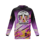 Intrudair® [Pre-Order] DaVinci (Pink/Orange) Printed Hoodie